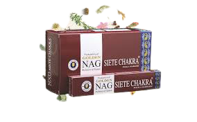 Golden Nag Siete Chakra I Füstölő pálca