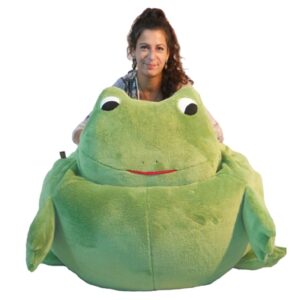Plüss babzsákfotel | Babzsák állat | Béka
