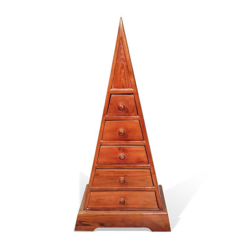 tikfa teakfa piramis szekrény