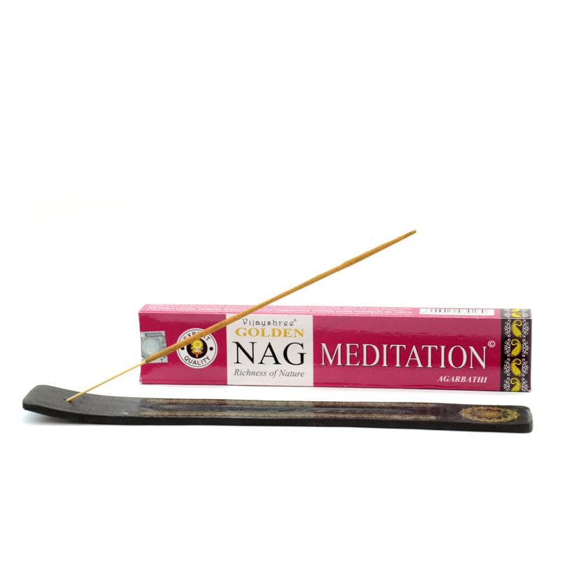 Vijayahree Golden Nag – Meditation | Prémium füstölő pálca