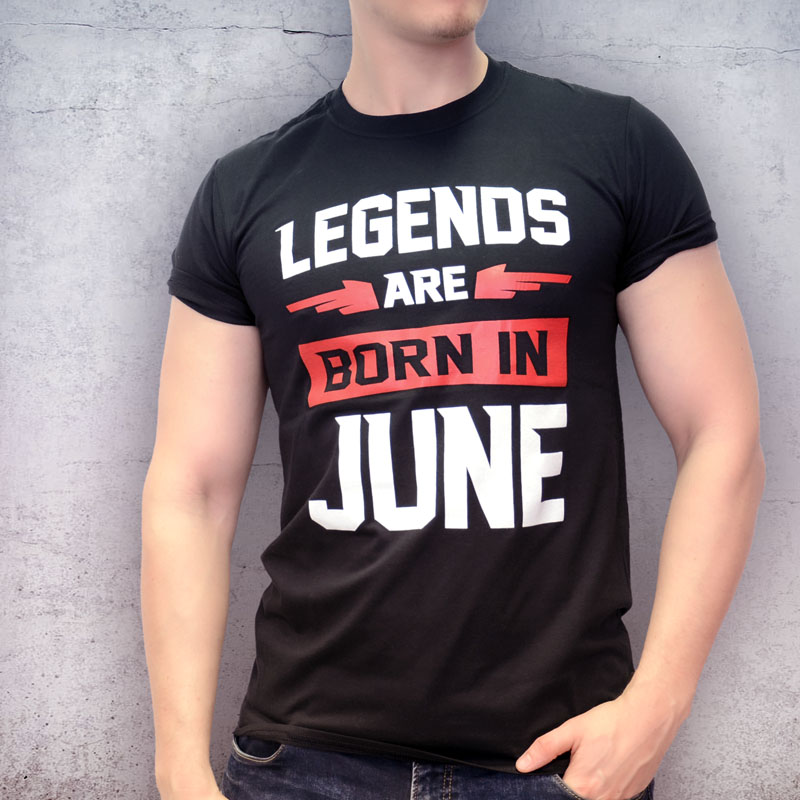 Június születésnapi legend póló | ajándék férfiaknak