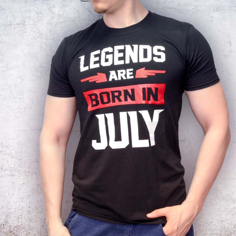 Július születésnapi legend póló | ajándék férfiaknak
