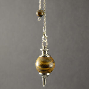 Tigrisszem gömb inga | Ezoterikus inga · Kristály inga, spirituális célra