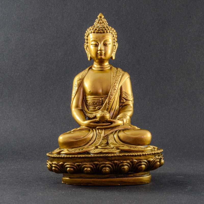 Kis arany buddha szobor