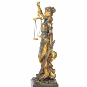 Justitia szobor