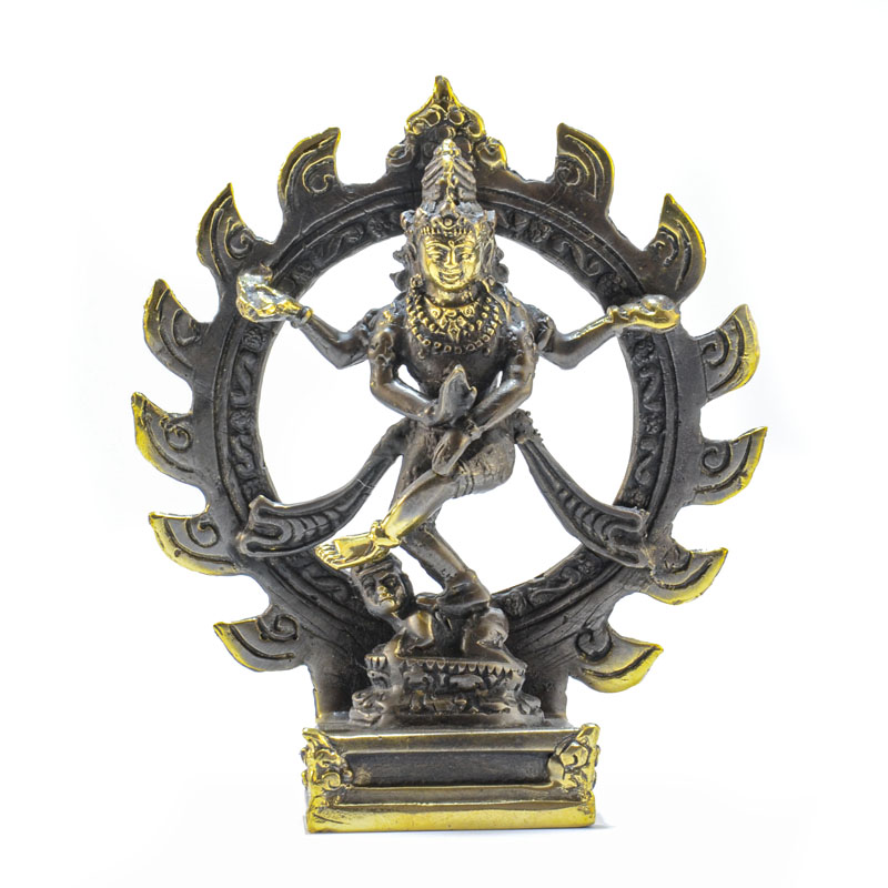 Réz táncoló Shiva szobor