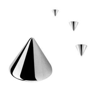 Acél piercing tüske